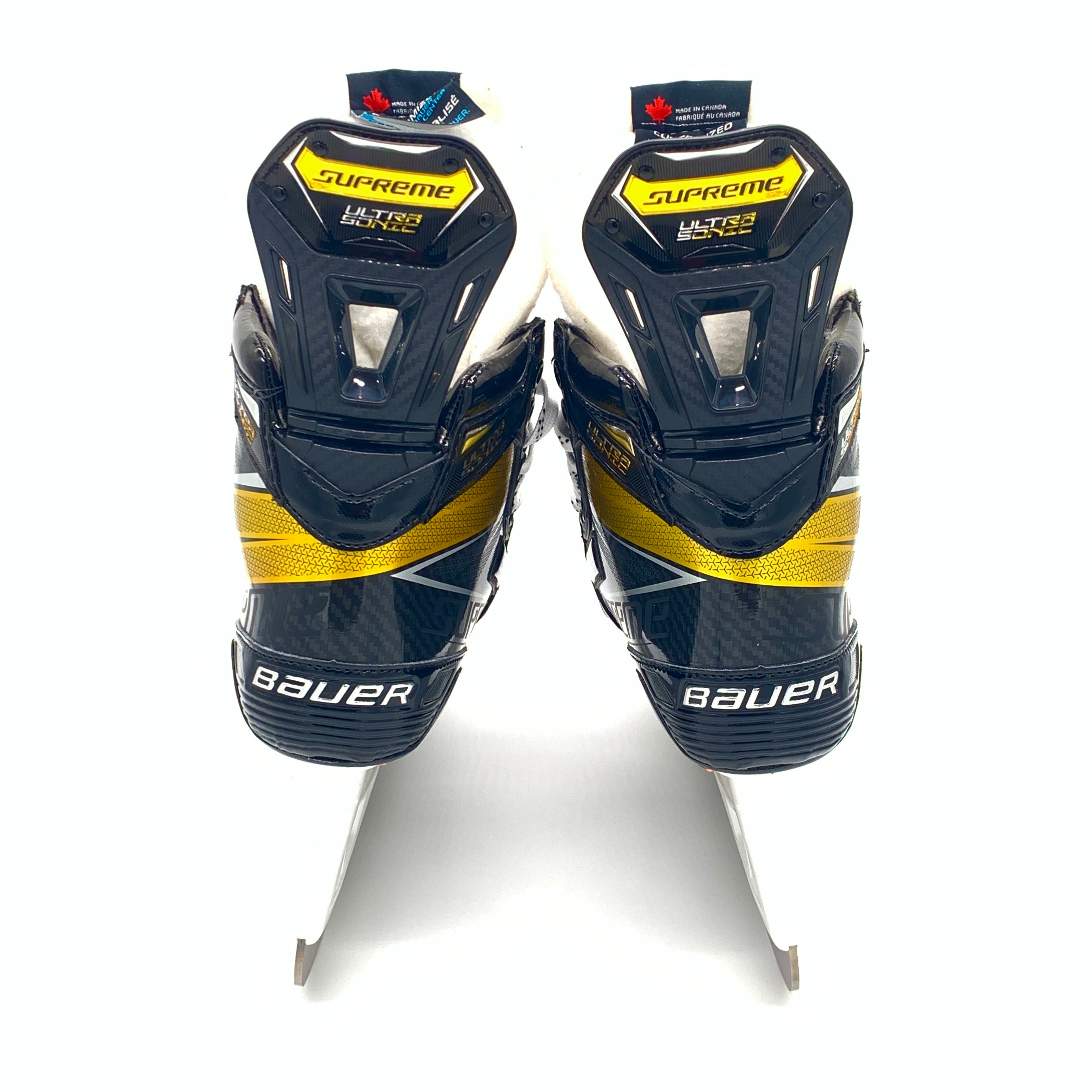 Patins de hockey Bauer Supreme Ultrasonic - Pro Stock - Taille 6D - Alex Carpenter